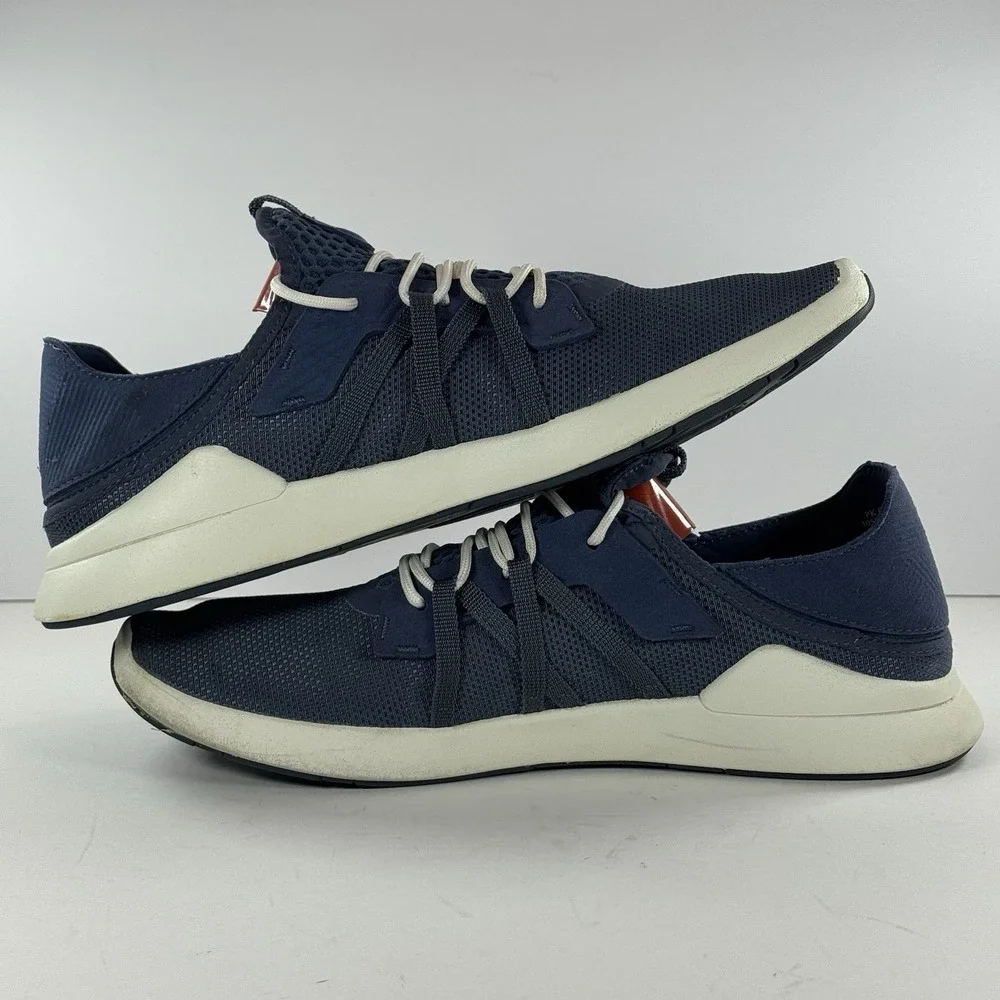 Olukai Holo Navy‎ Mesh Boat Athletic Running Walking Shoes Beach Men's Size 11.5
